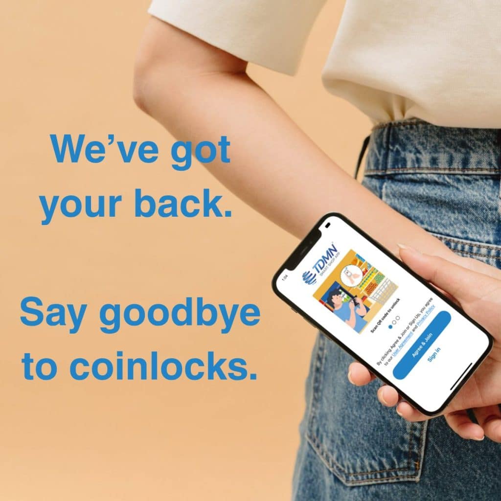 Say goodbye to coin locks